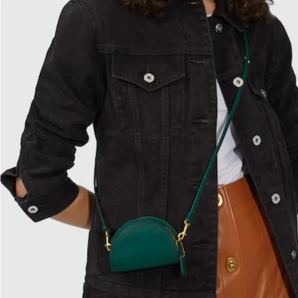 Authentic COACH 1941 glovetanned leather zip coin/clutch/Crosby - Picture 3 of 12